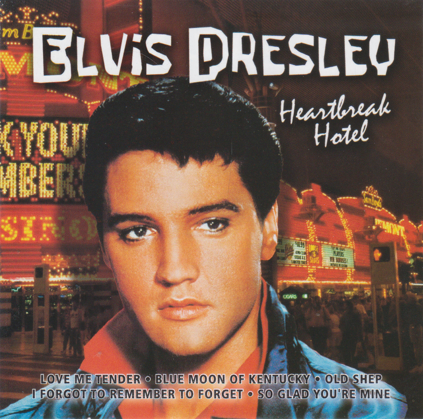 Elvis Presley  Heartbreak Hotel front 