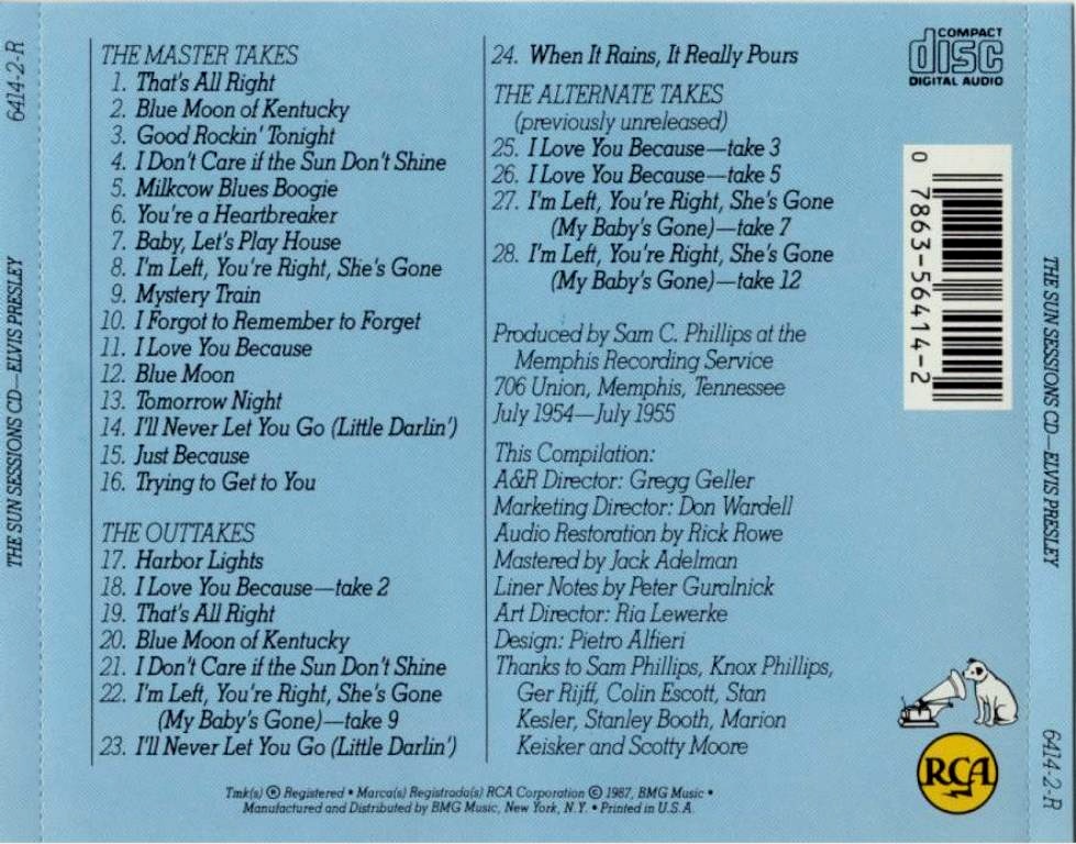Elvis Presley  The Sun Sessions b