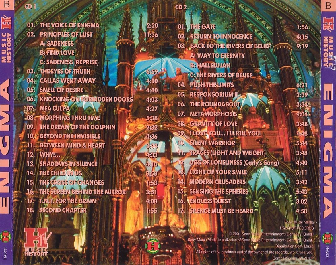 Enigma Music History Back