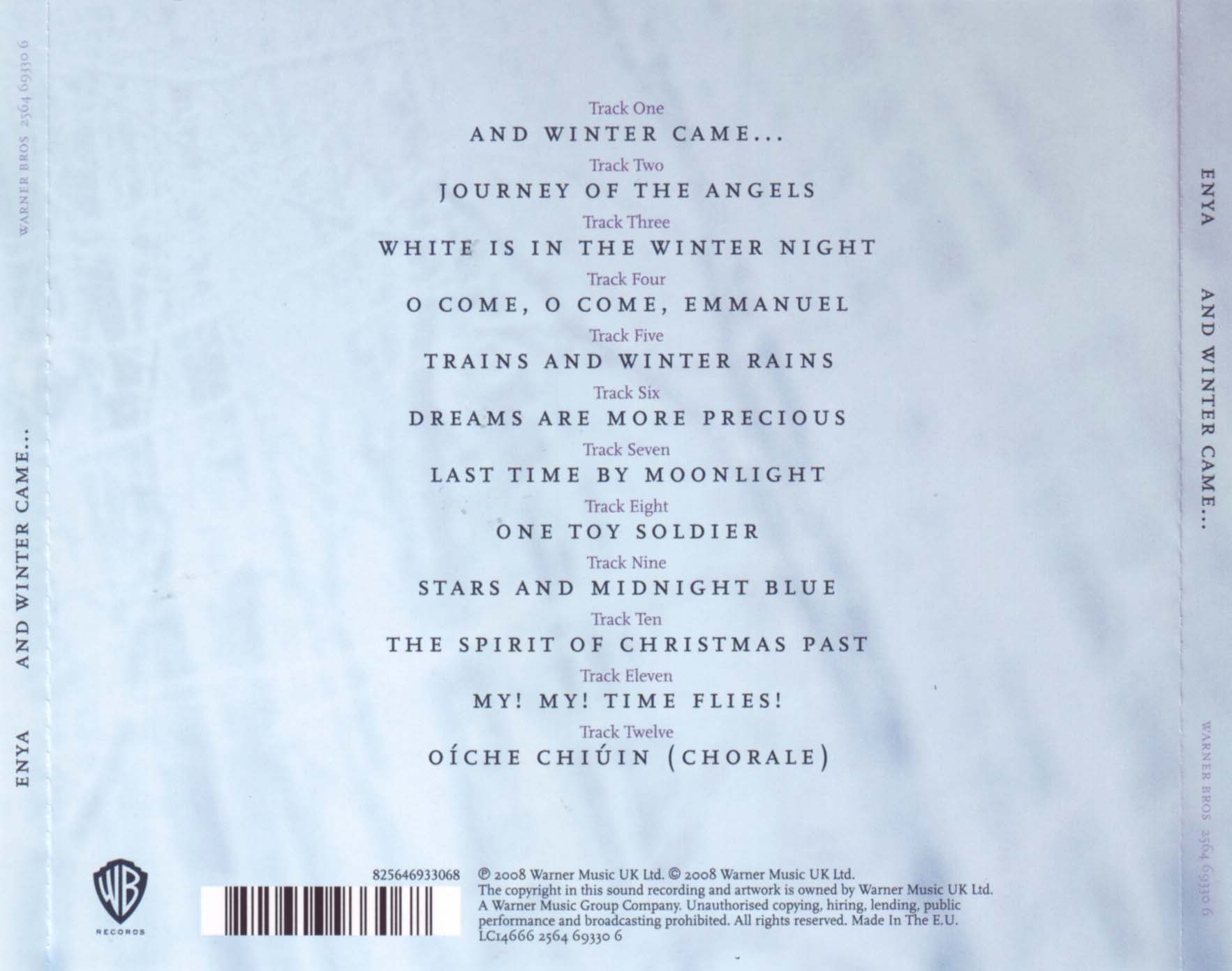 Enya  And Winter Came Back