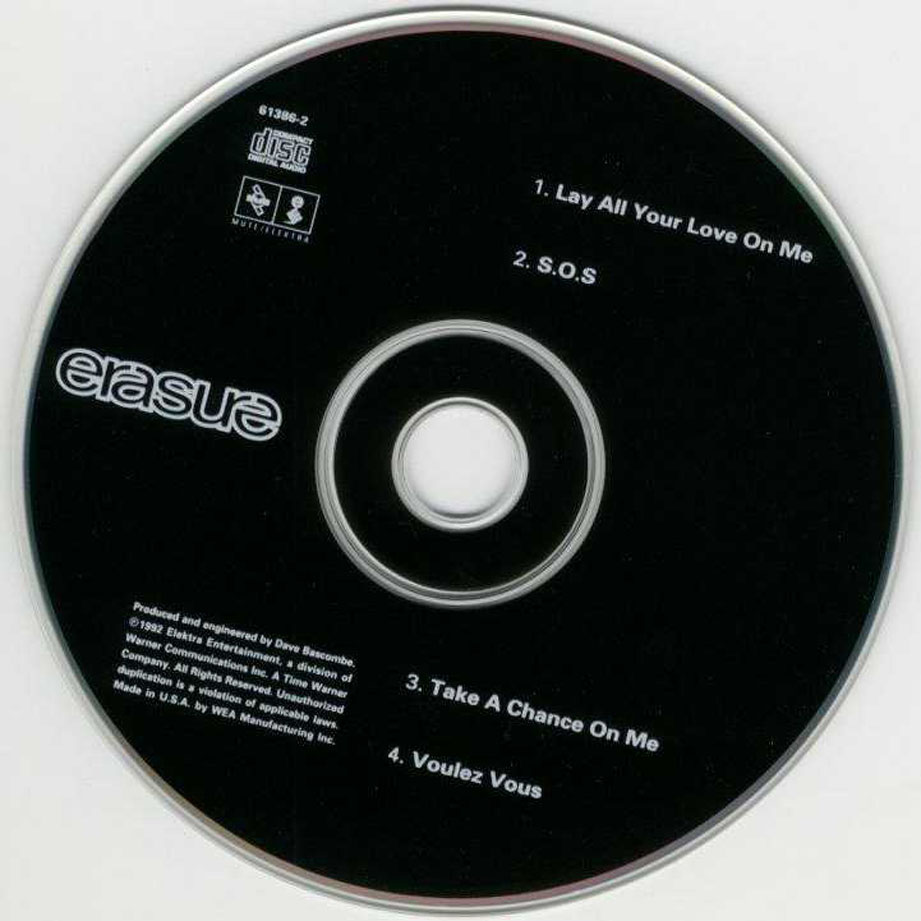 Erasure Abbaesque CD