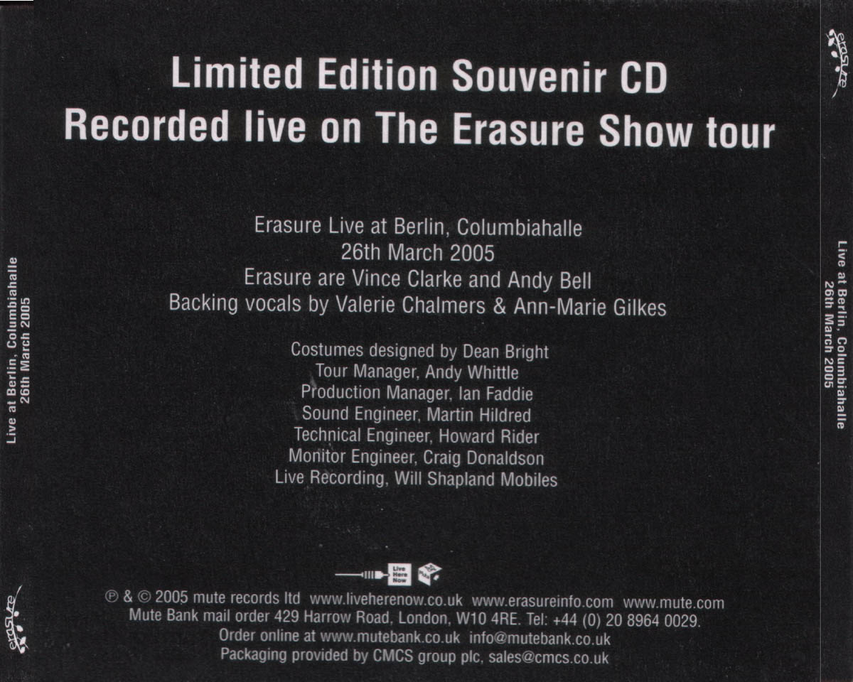 Erasure LiveInBerlin2005 Back