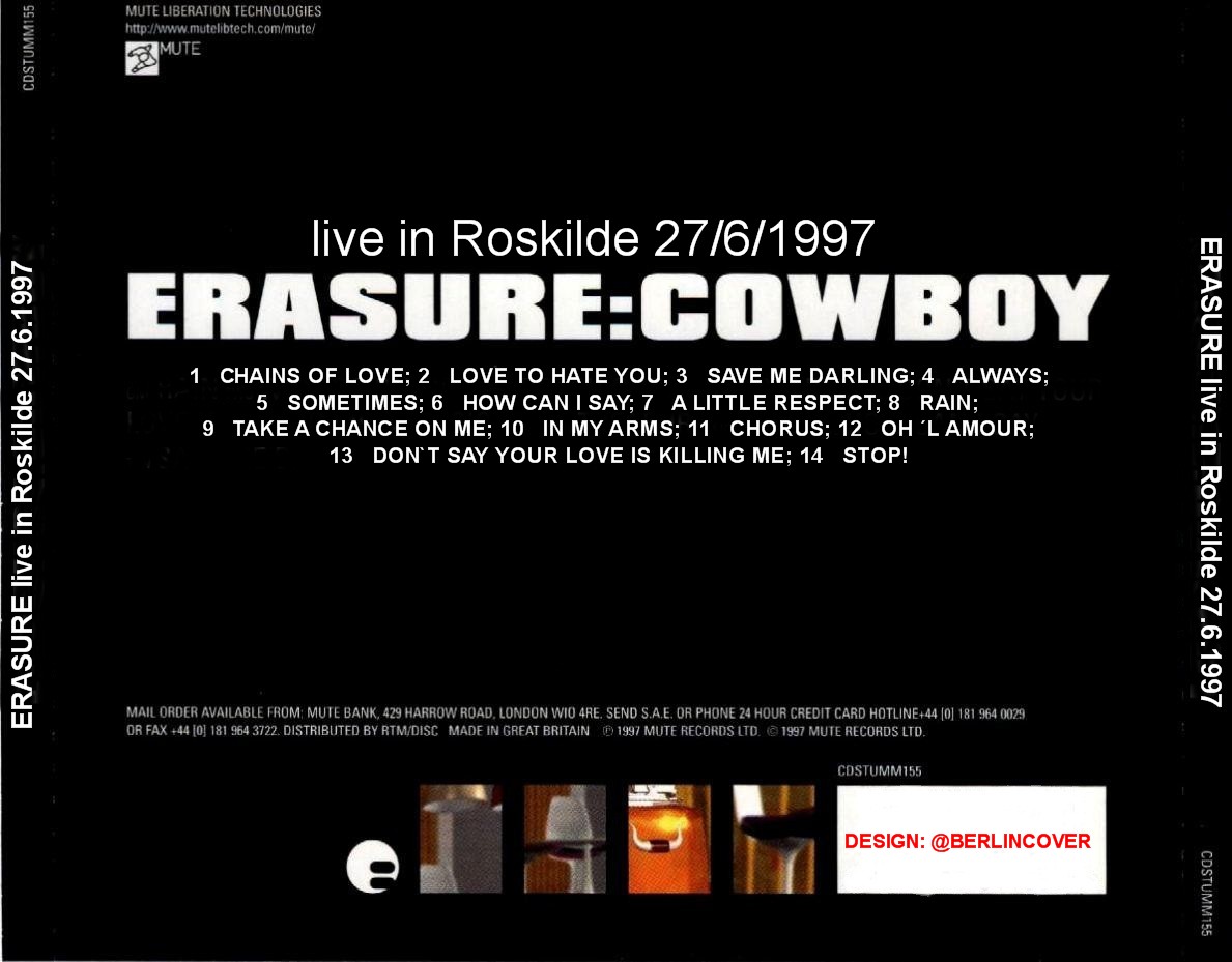Erasure LiveInRoskilde1997 Back