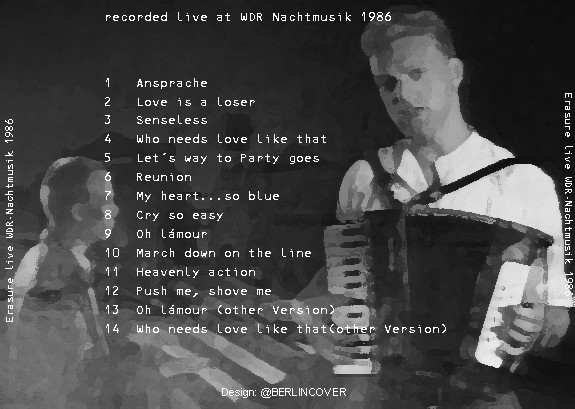 Erasure LiveWDRNachtmusik1986 Back
