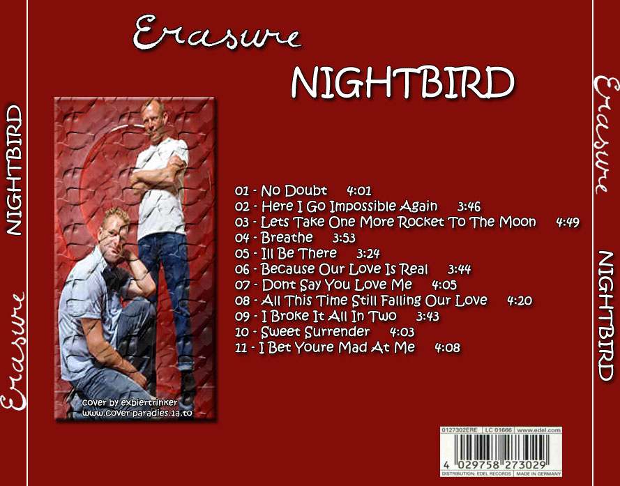 Erasure Nightbird Back