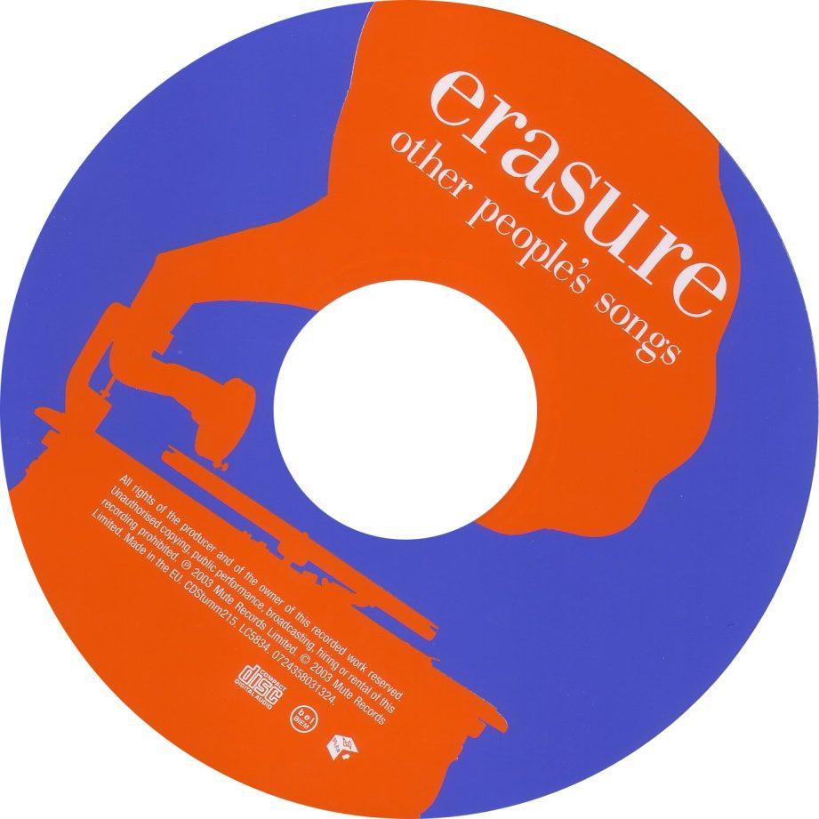Erasure OtherPeoplesSong CD