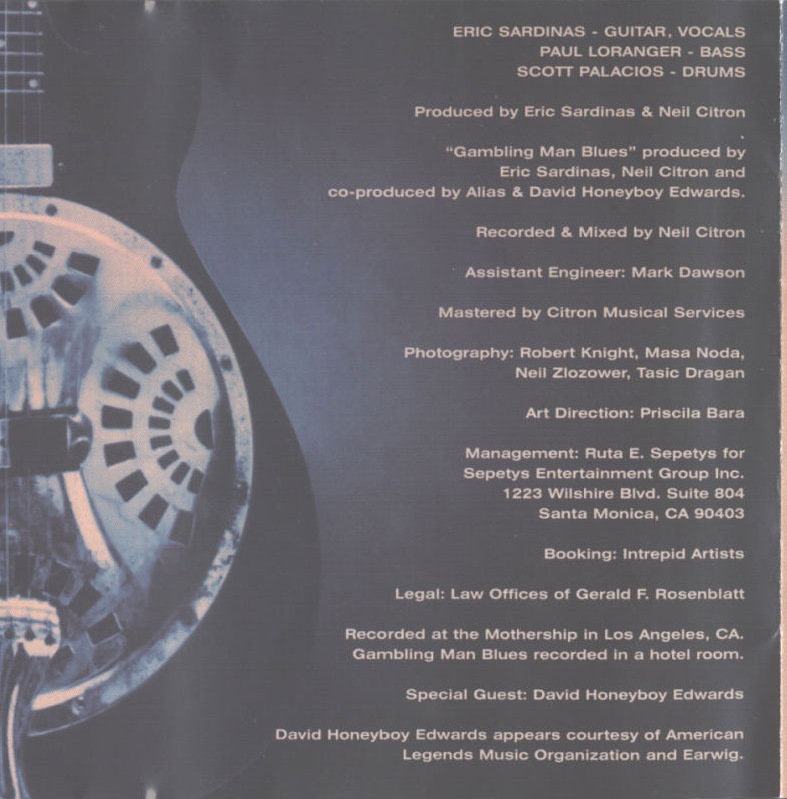 Eric Sardinas  Devils Train inlay