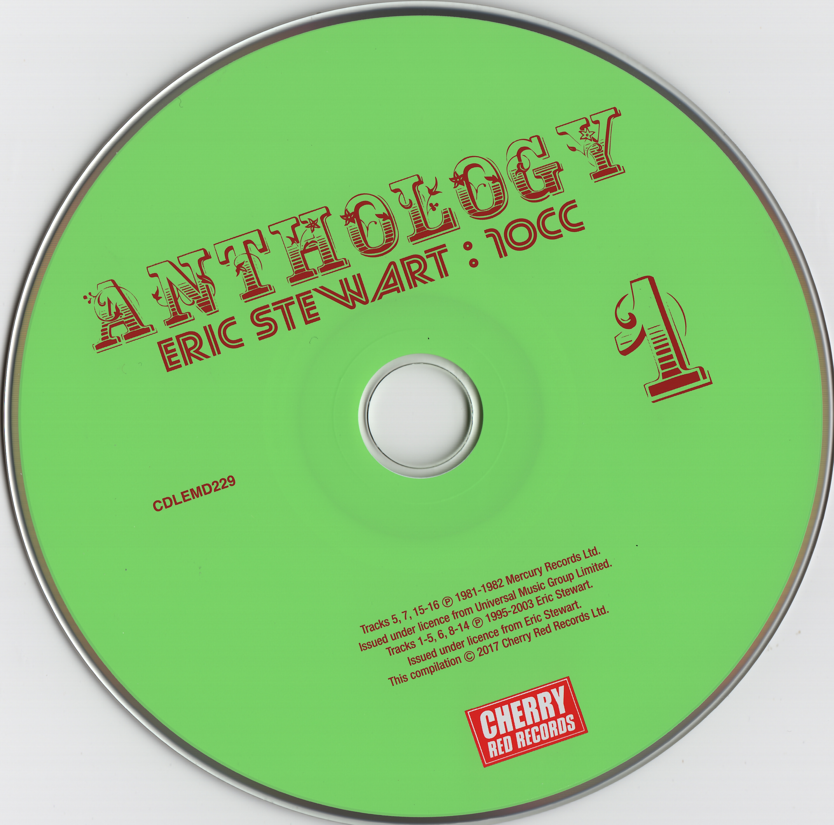 Eric Stewart3B 10CC  The Anthology cd1 