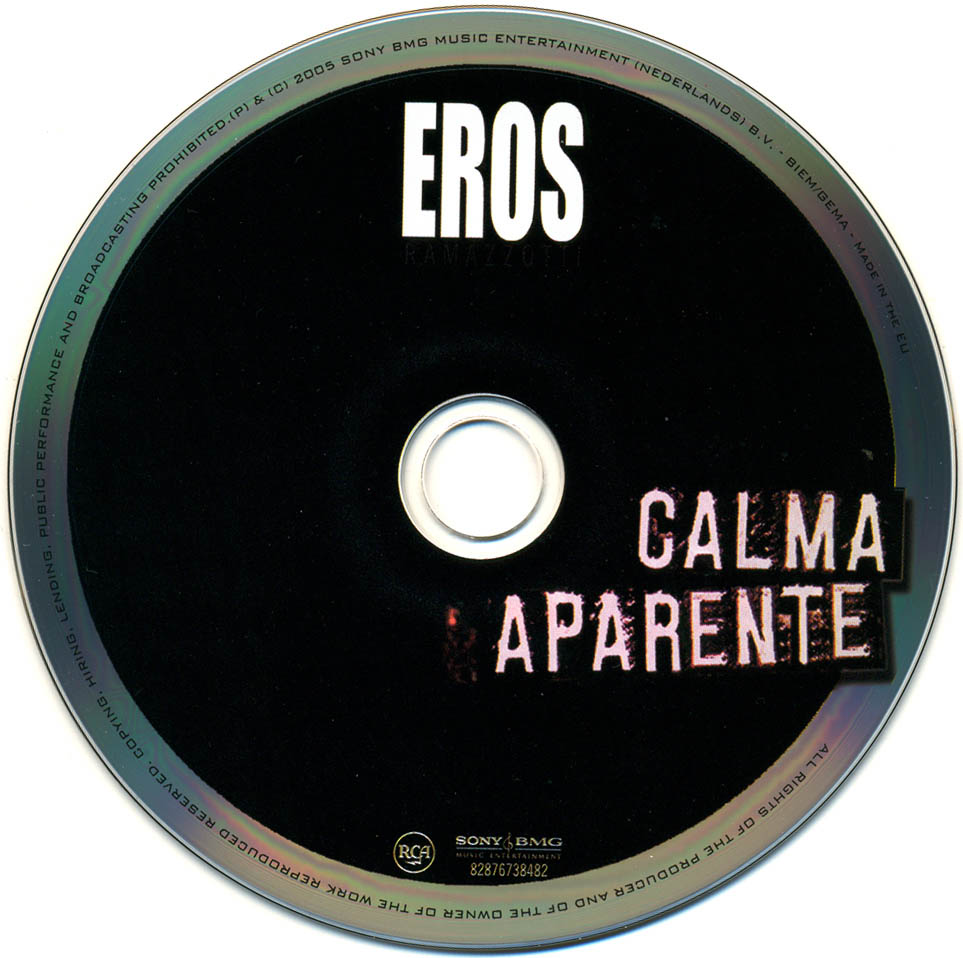 ErosRamazzotti CalmaAparente CD