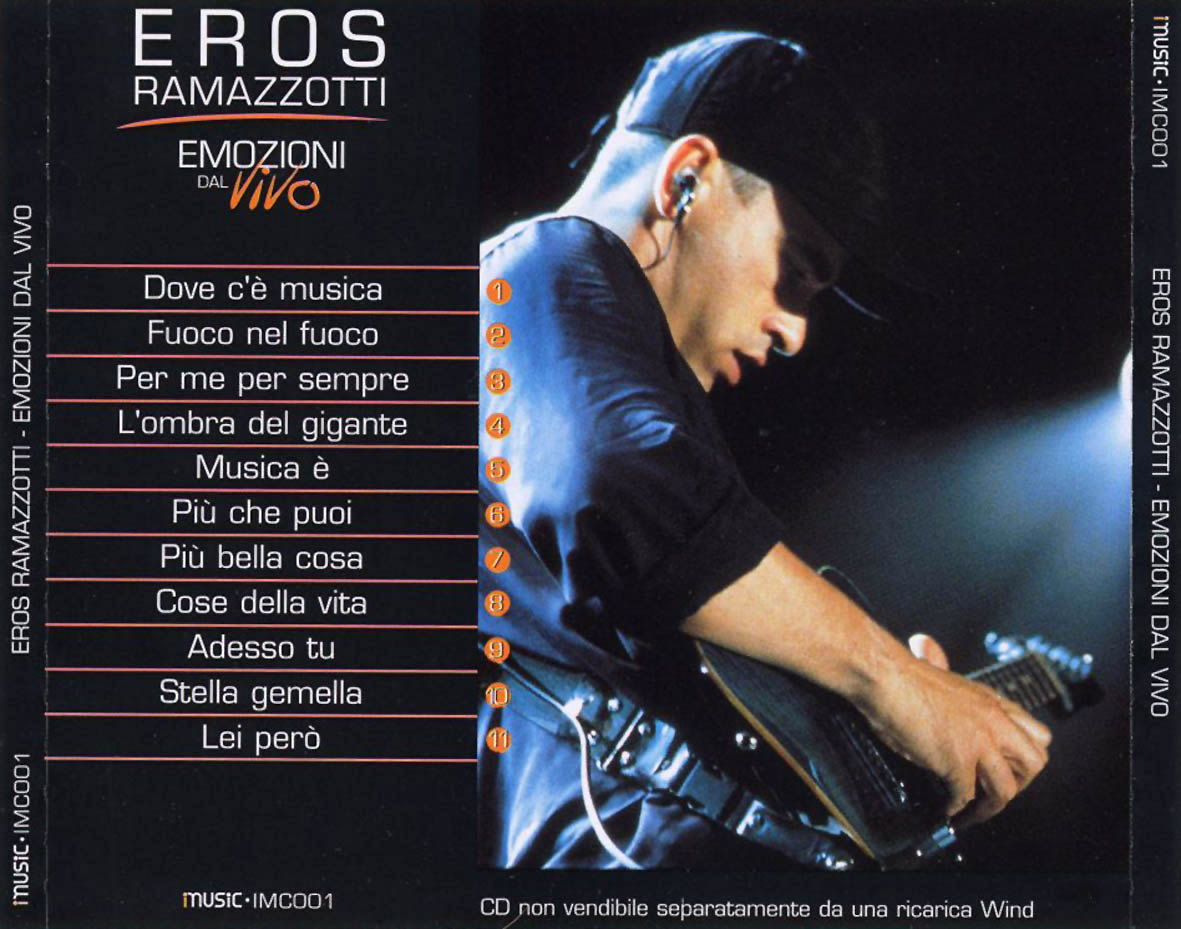 ErosRamazzotti EmozioniDalVivo Back