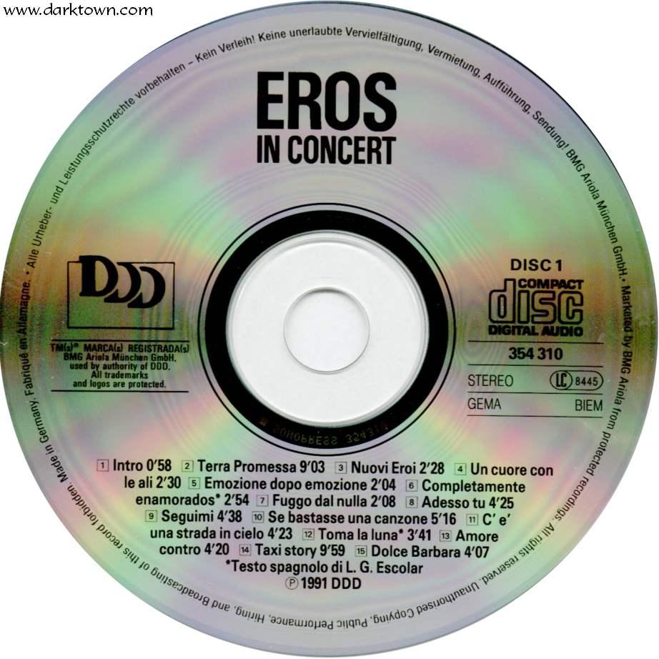ErosRamazzotti InConcert CD01
