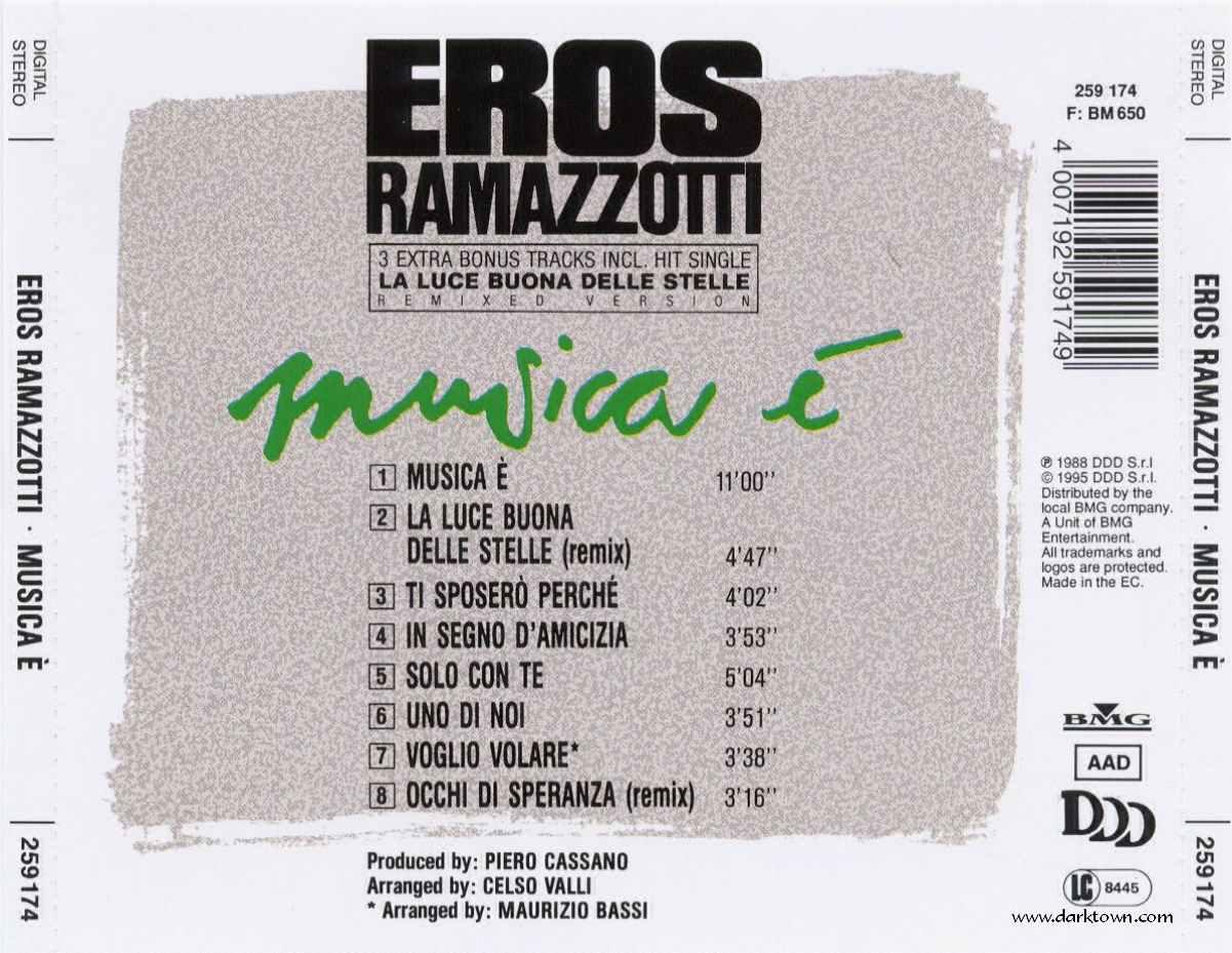 ErosRamazzotti MusicaE Back
