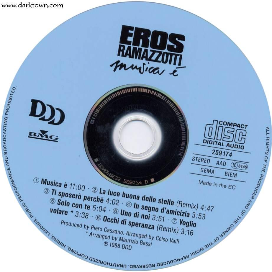 ErosRamazzotti MusicaE CD