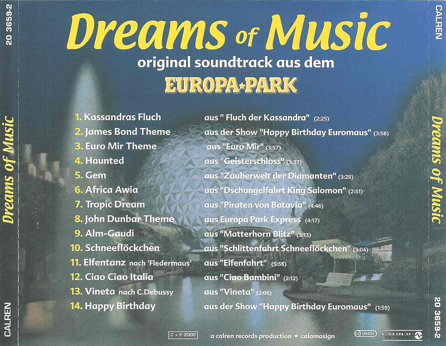 Europa Park  Dreams of Music b