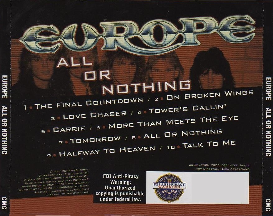 Europe AllOrNothing Back