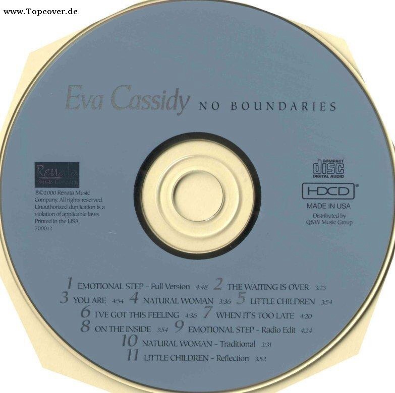 Eva Cassidy  No Boundaries cd
