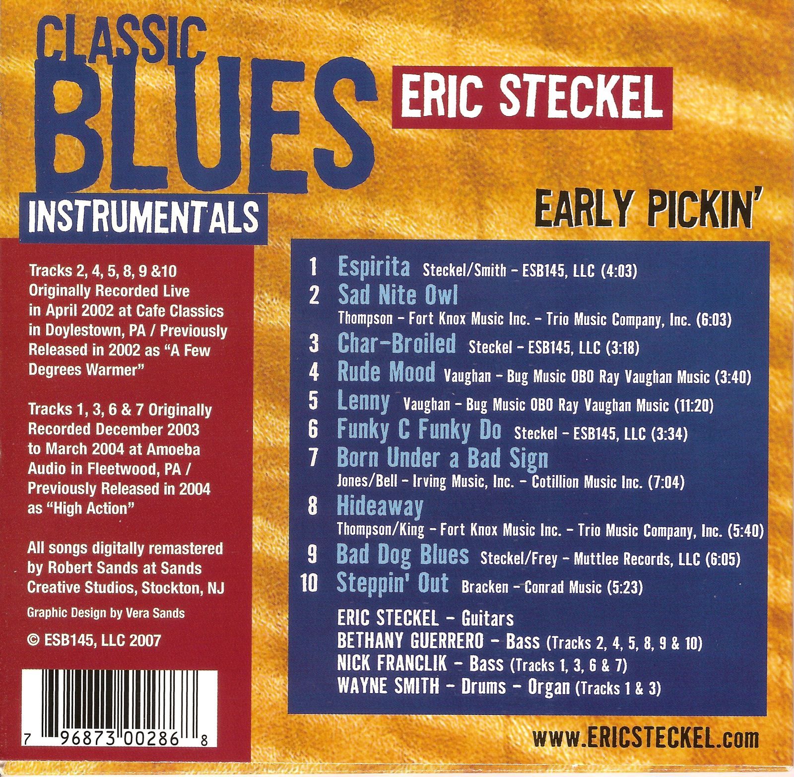 early pickin eric steckel 