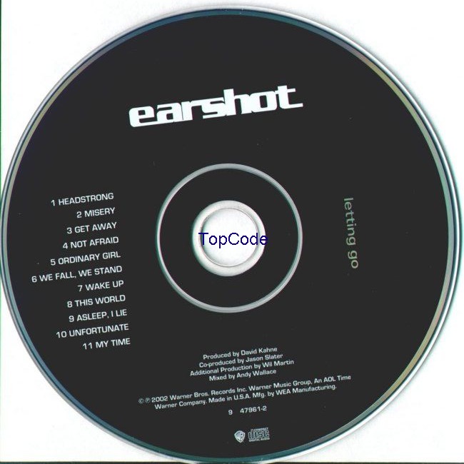 earshot  letting go cd