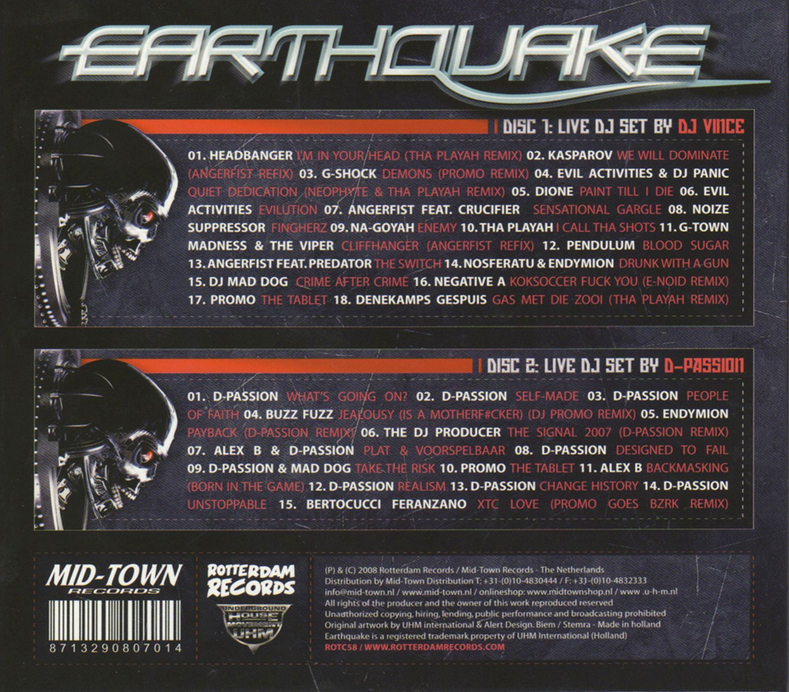 earthquake magnitude alex b  