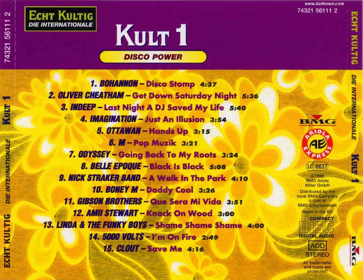 echt kultig die internationale kult1 disco power b