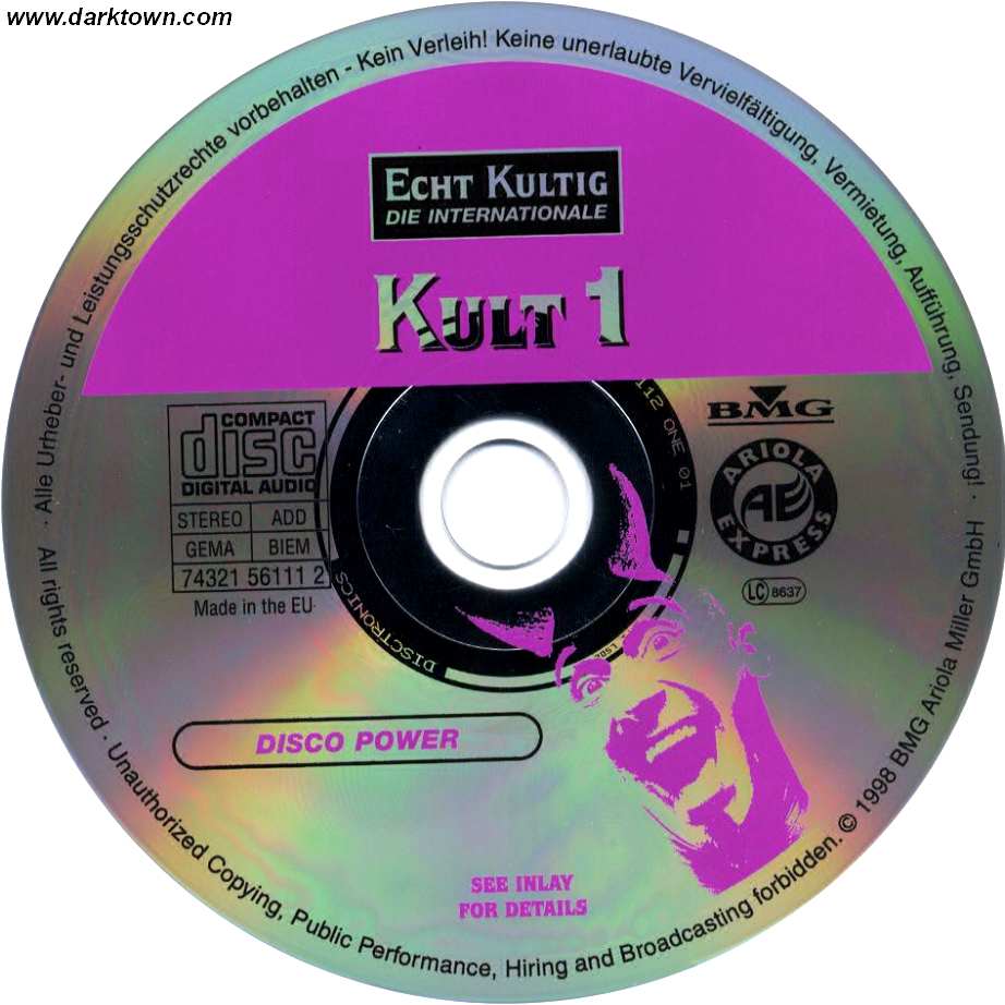 echt kultig die internationale kult1 disco power cd