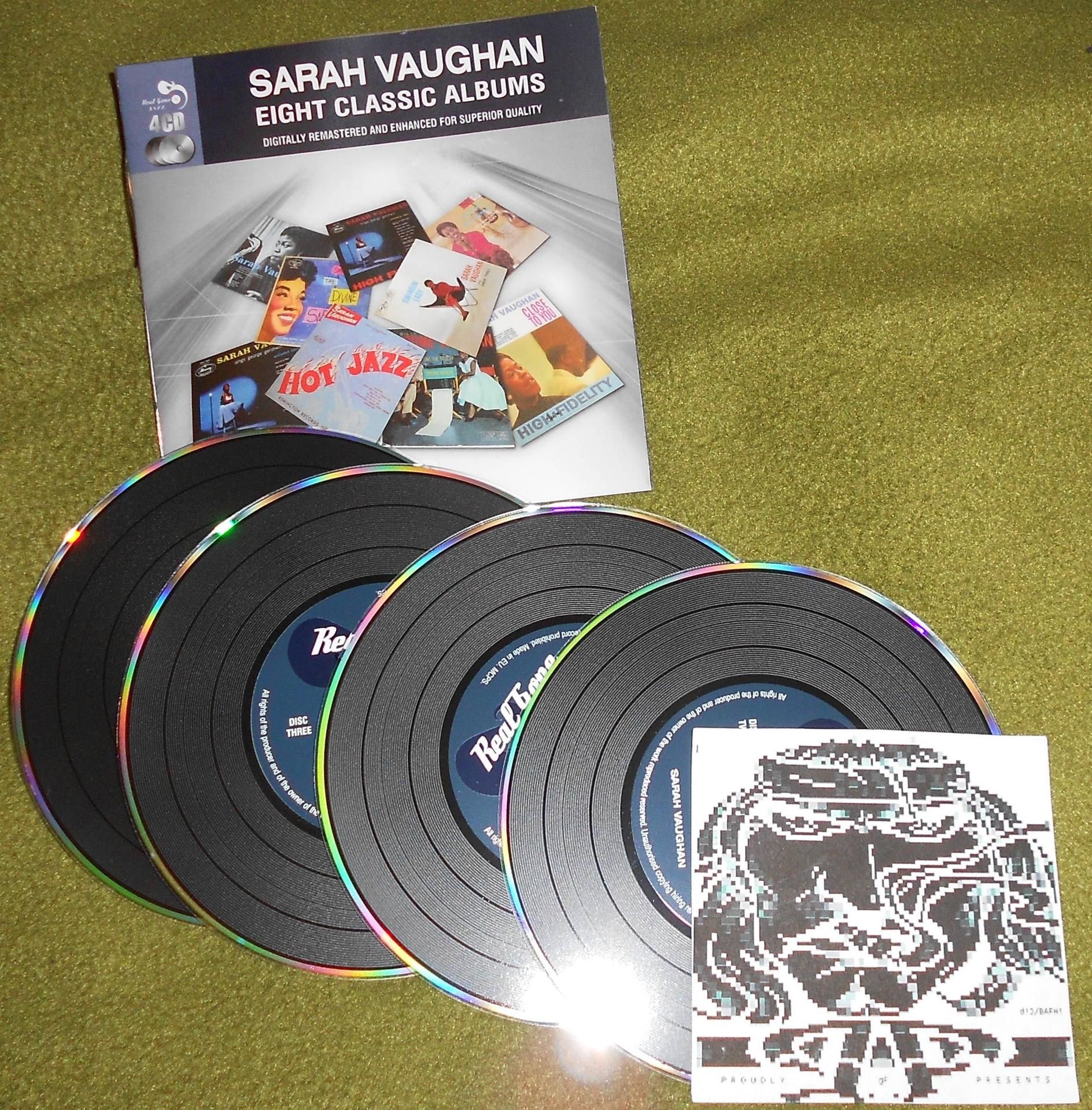 eight classic albums sarah vaughan  