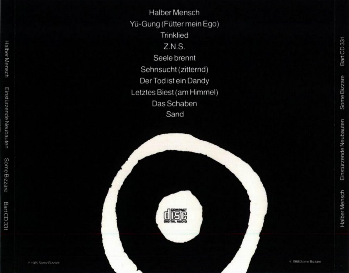 einstuerzende neubauten  halber mensch b