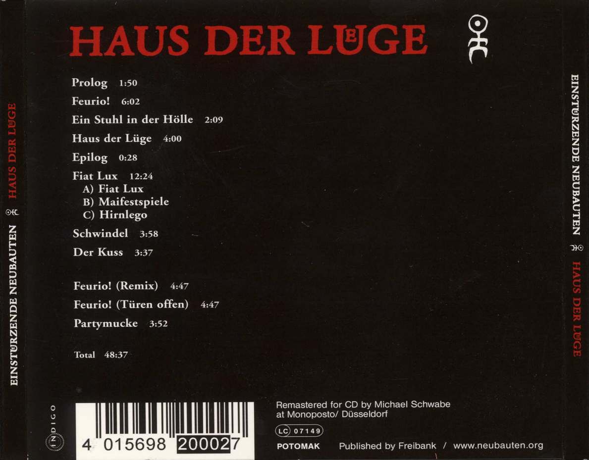 einstuerzende neubauten  haus der luege b