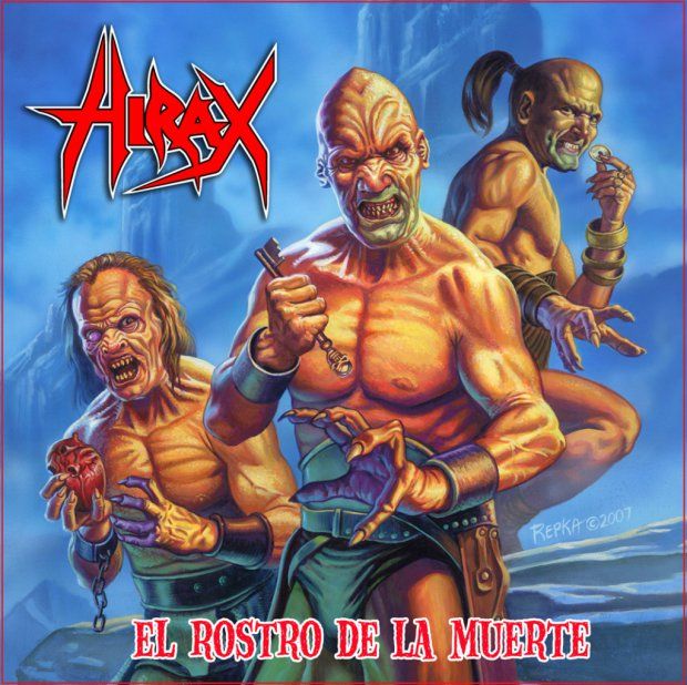el rostro de la muer hirax 