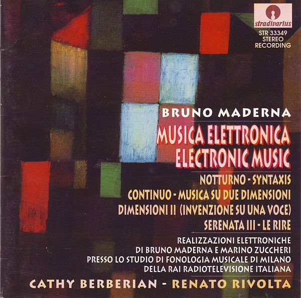 electronic music bruno maderna  