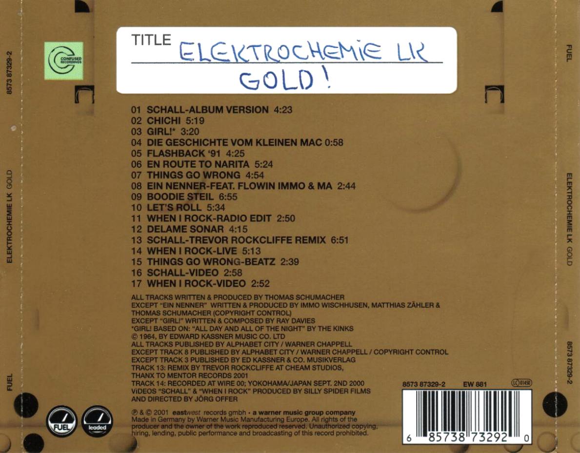 elektrochemie lk  gold b