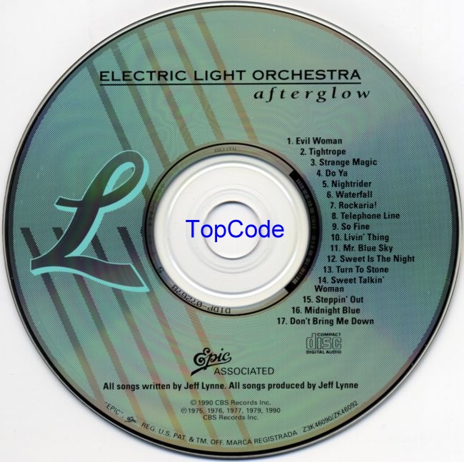 elo  afterglow cd2 cd