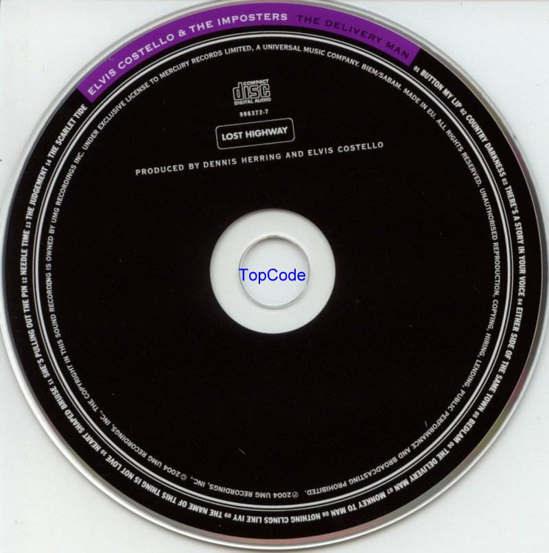 elvis costello  the delivery man cd