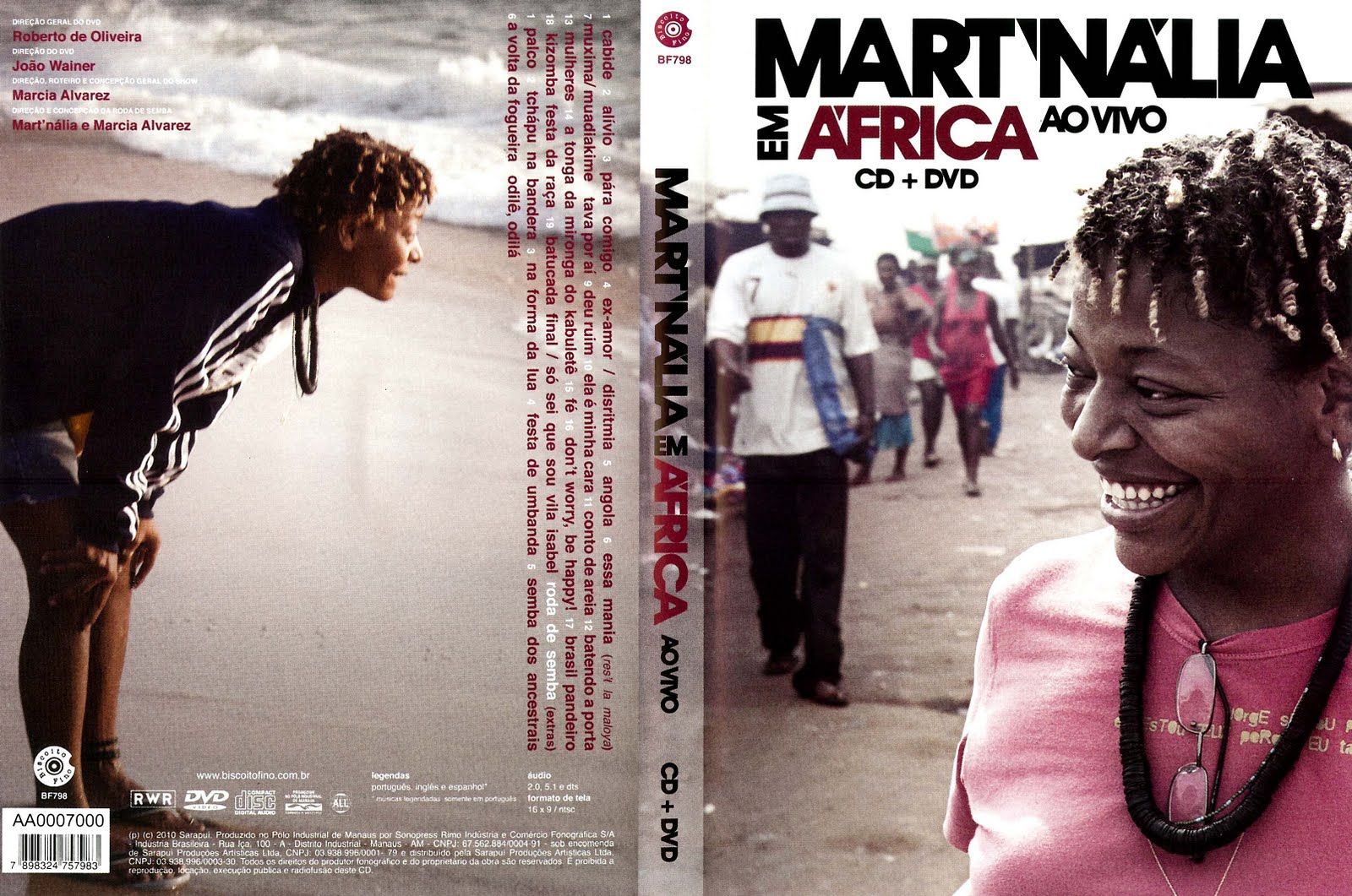 em frica ao vivo martnalia  