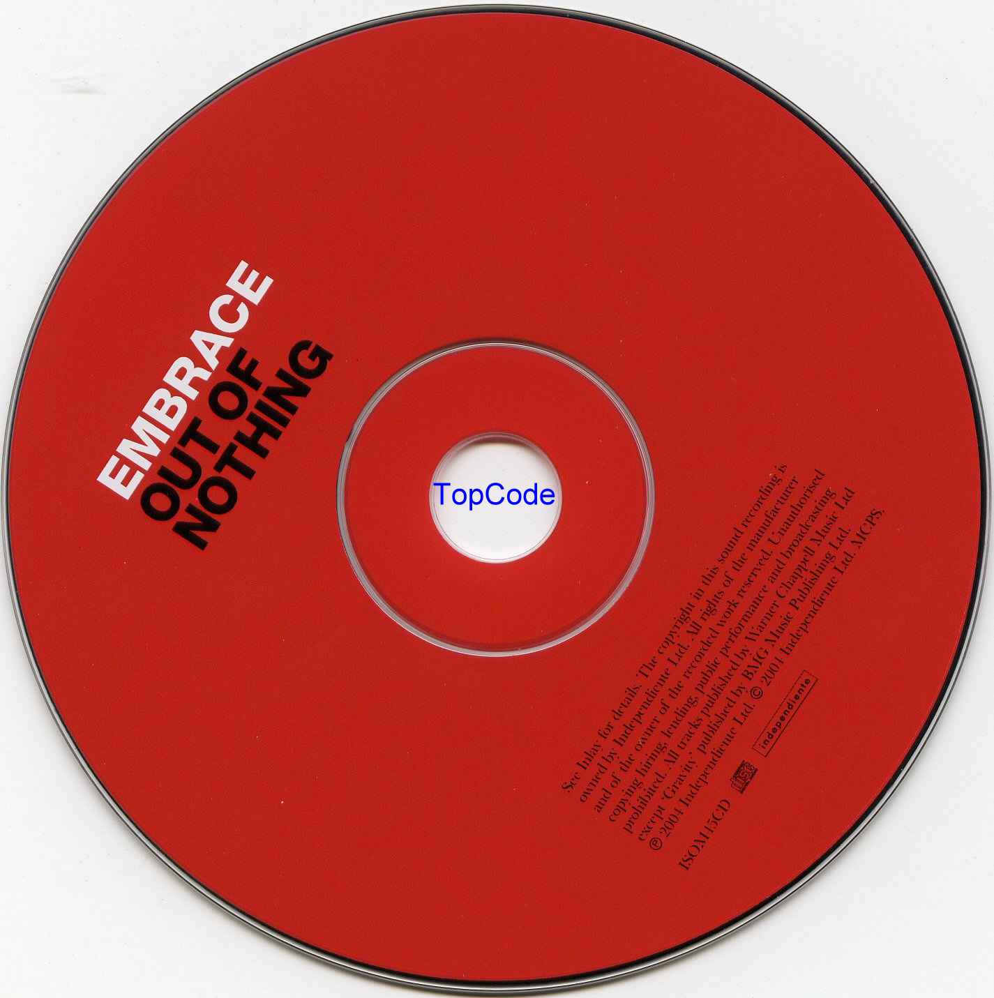 embrace  out of nothing cd