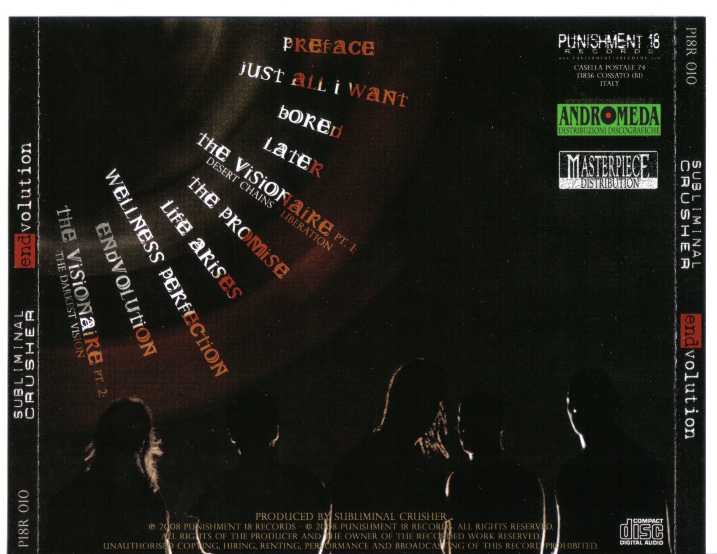 endvolution subliminal crusher  