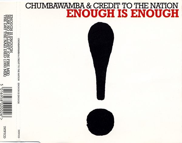 enough is enough chumbawamba  