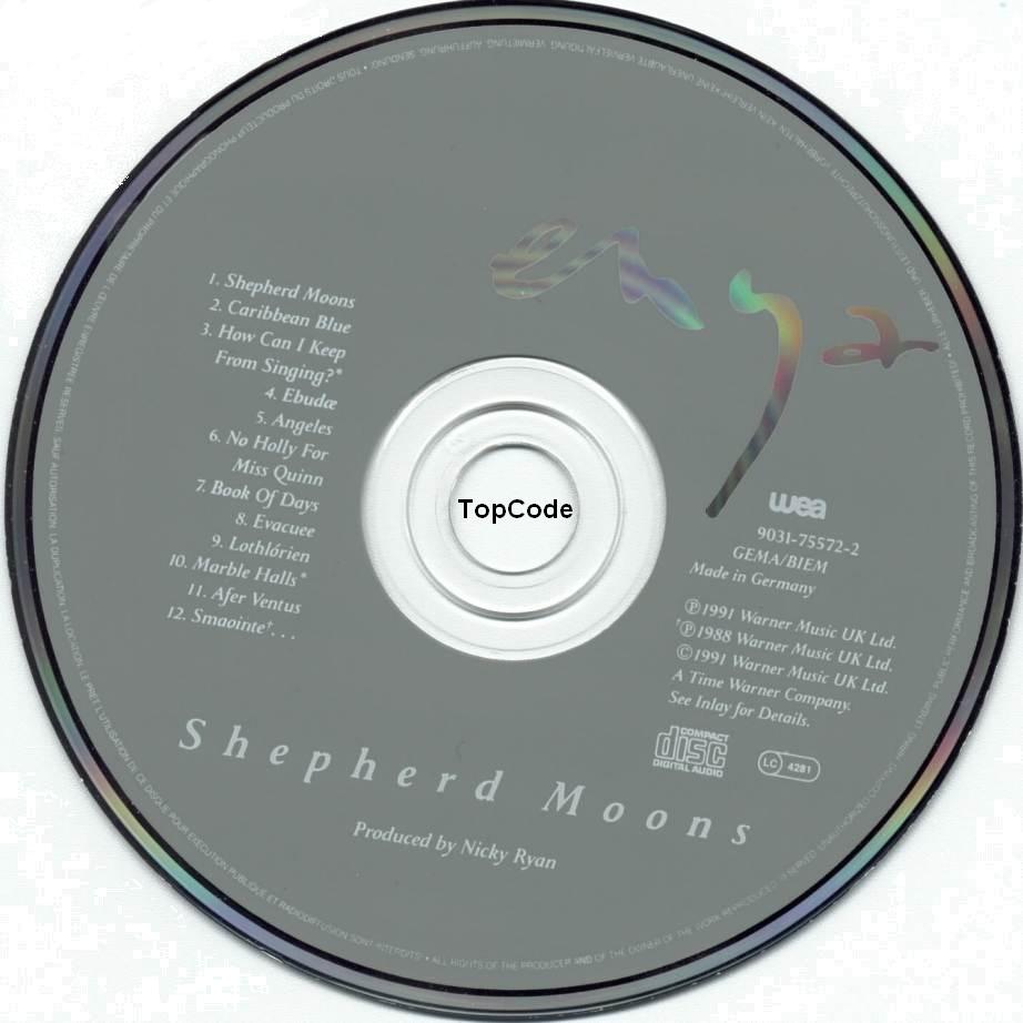enya  shepherd moons cd