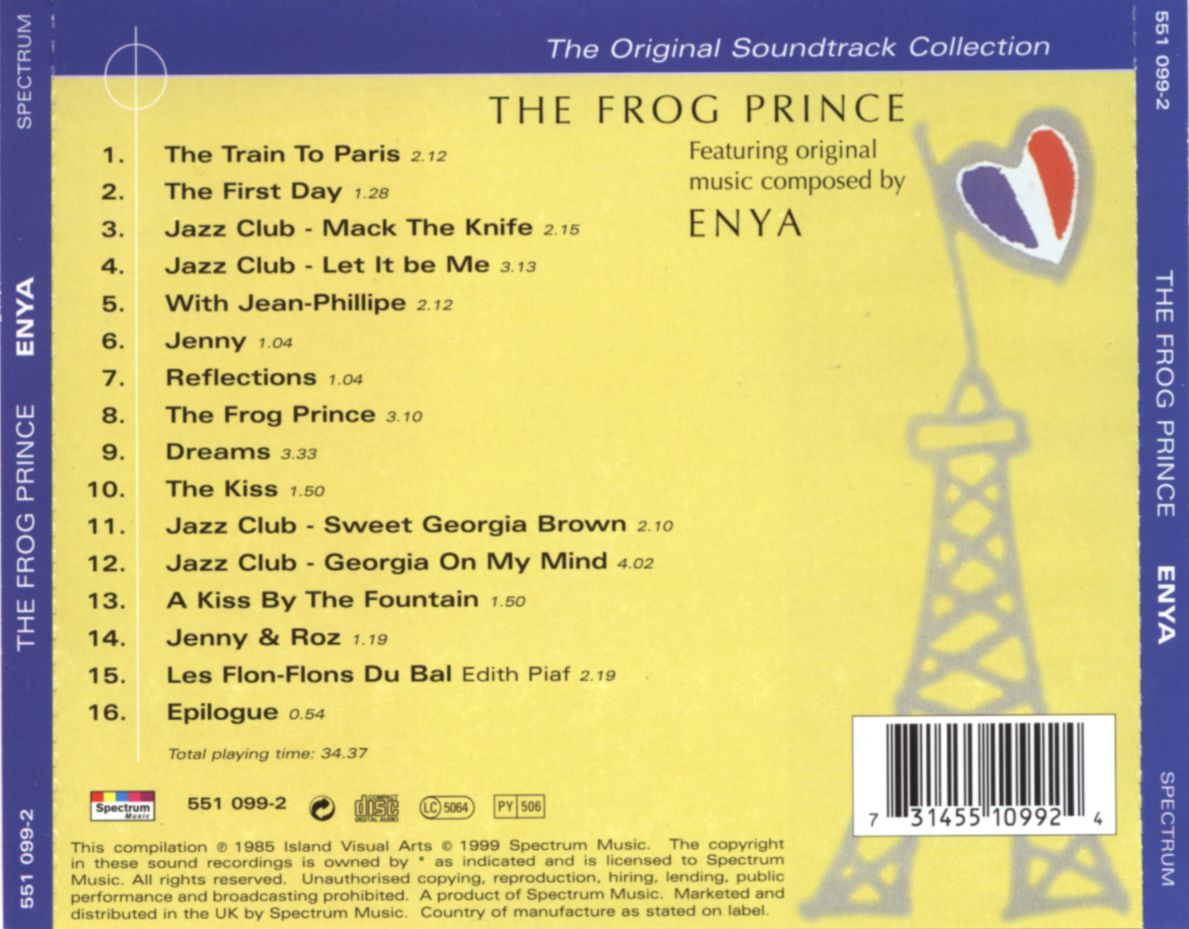 enya  the frog prince b