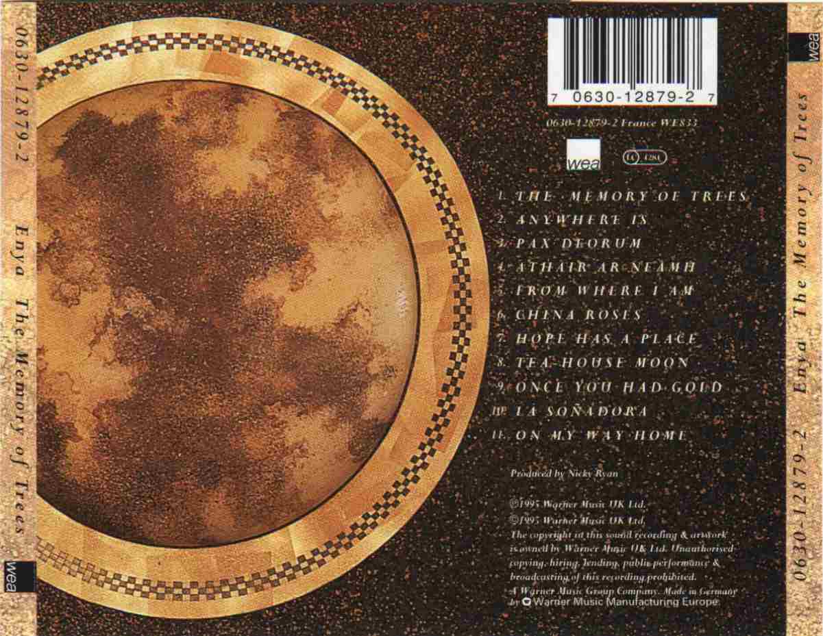 enya  the memories of trees b