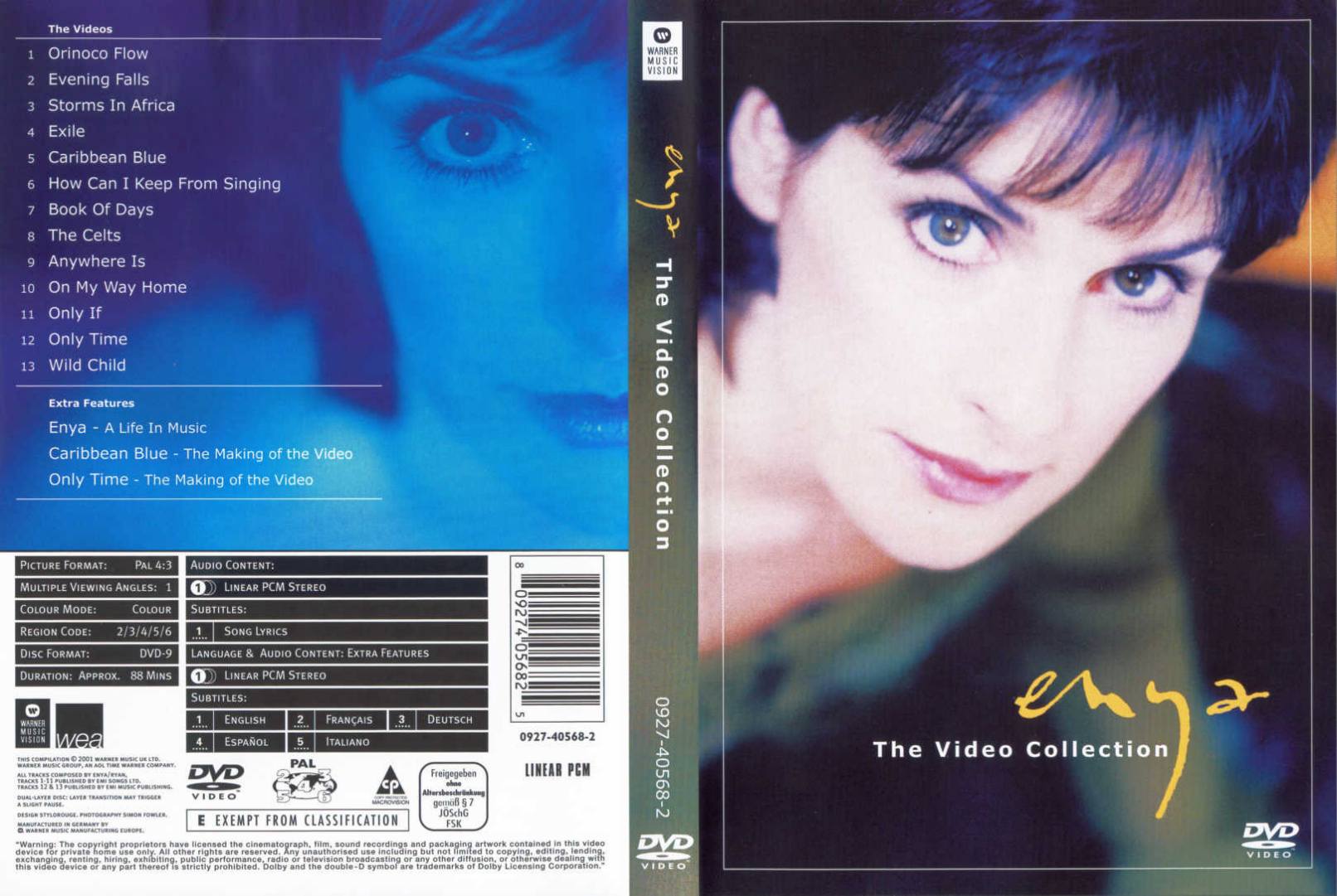 enya  the video collection d