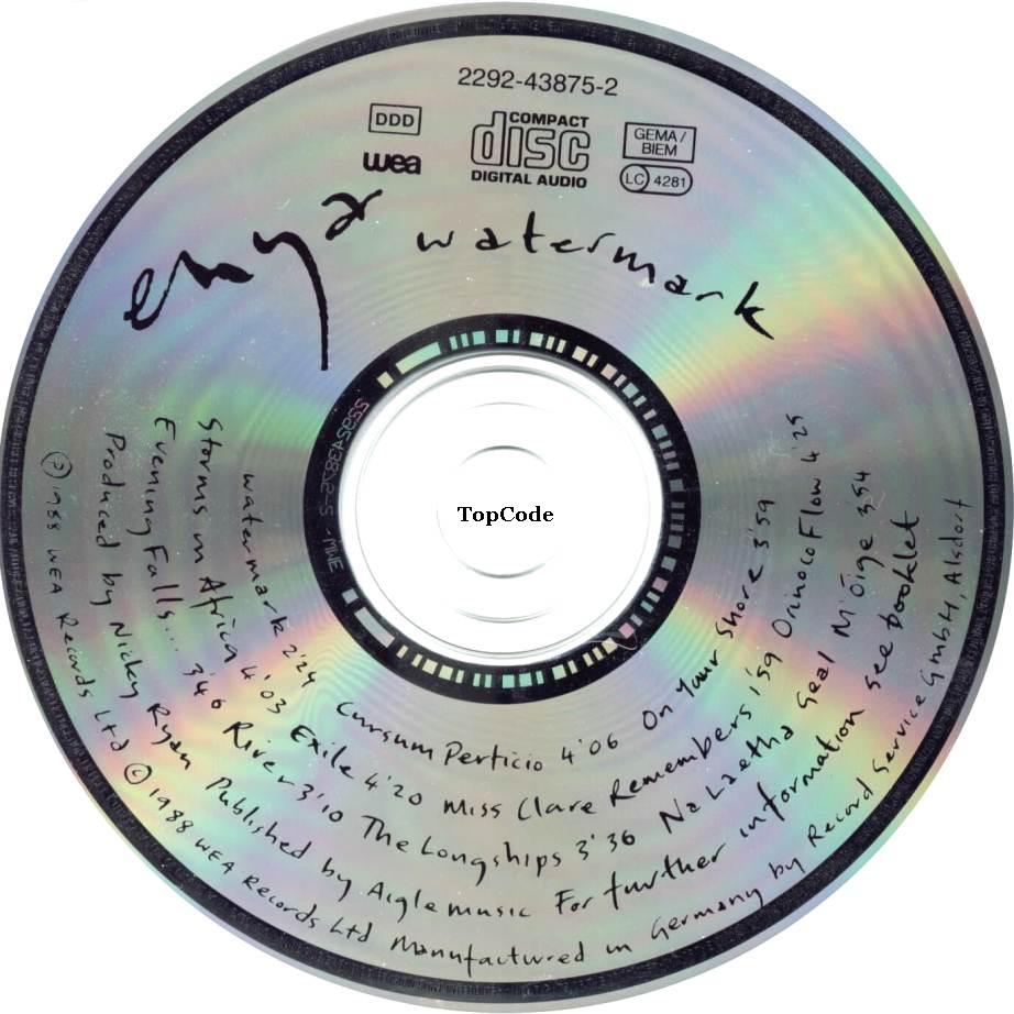 enya  watermark cd