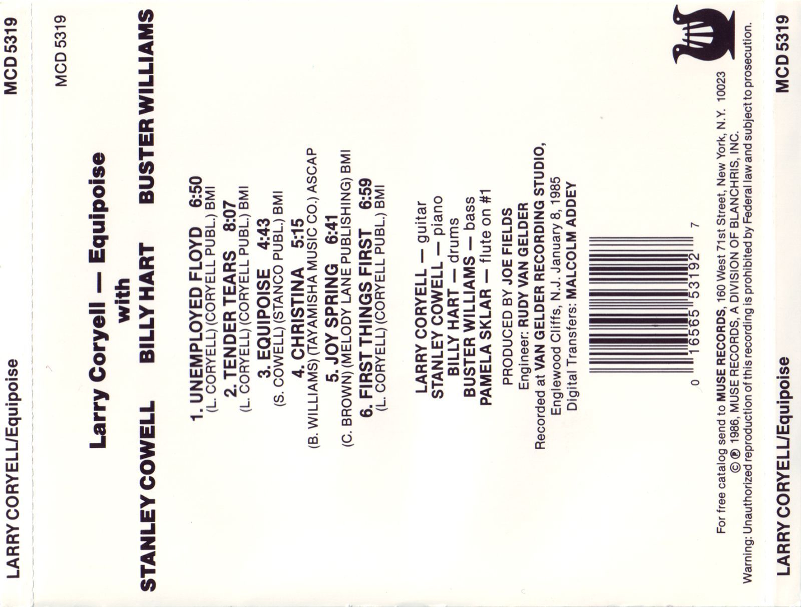 equipoise larry coryell 