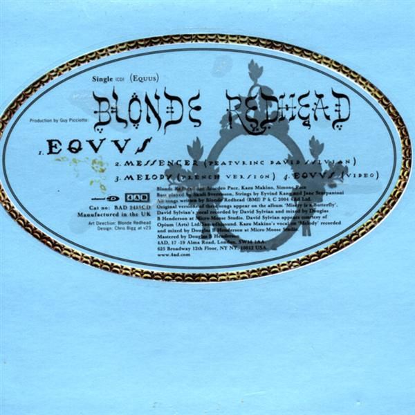 equus blonde redhead  