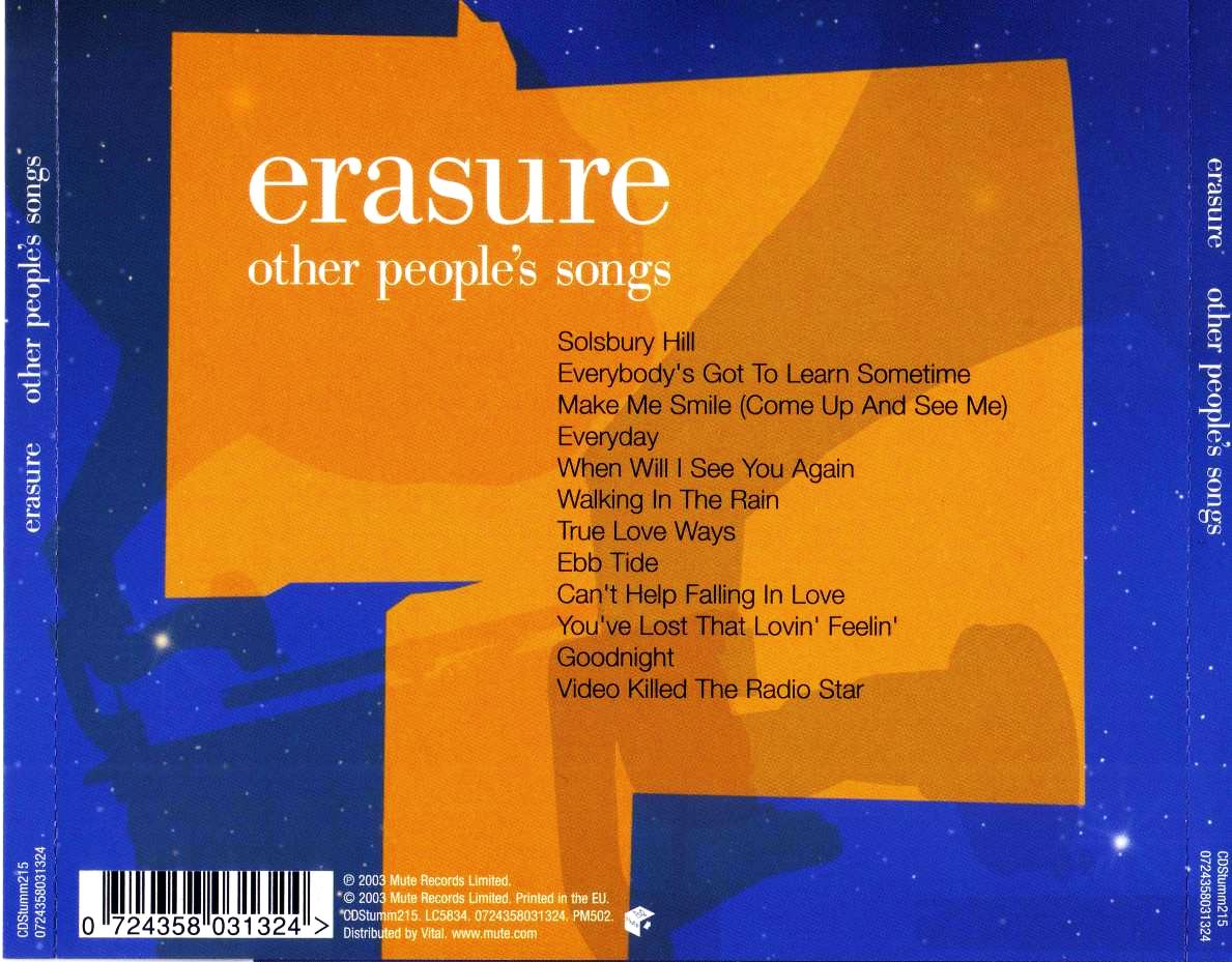 erasure  other peoples song b