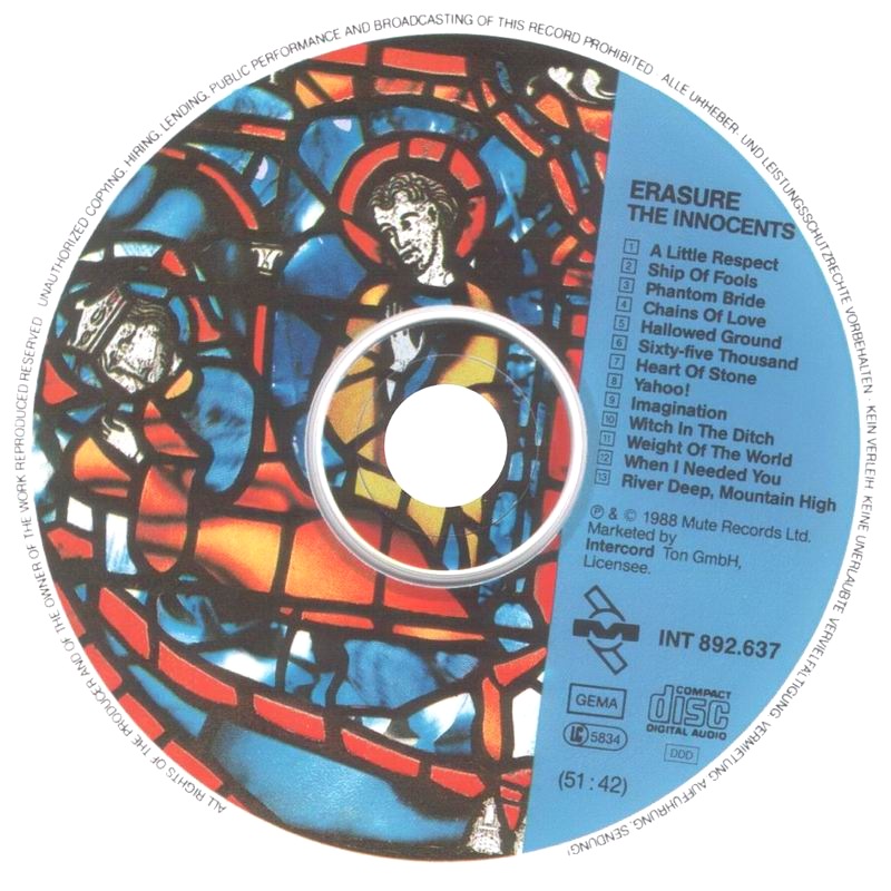 erasure  the innocents cd