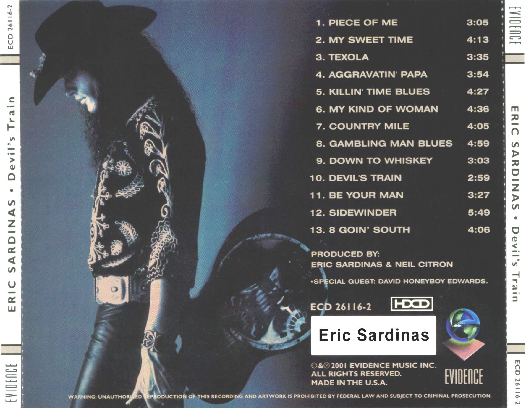 eric sardinas  devils train b