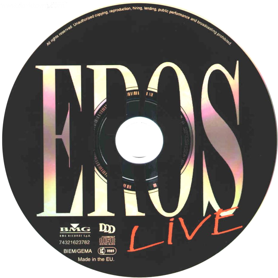 eros ramazzotti  live cd