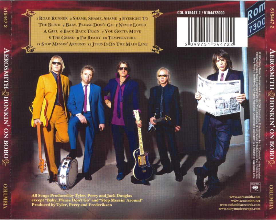 erosmith  honkin on bobo b