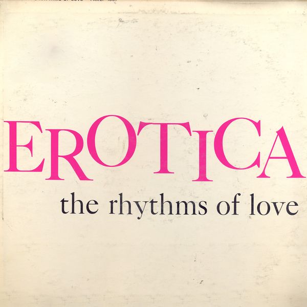 erotica the rhythm the erotics 